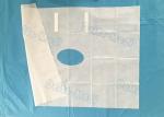 White Fenestrated Disposable Surgical Drapes Waterproof Sterile For Hospital