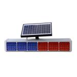 Waterproof 6 LED Traffic Warning Solar Flash Lights