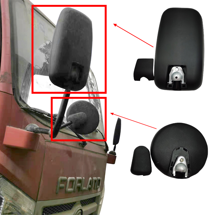 Small Round Foton Aumak Truck Door Mirror Original Car from Year 1998-2001 Car Fitment