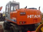 EX100WD USED HITACHI WHEEL EXCAVATOR FOR SALE ORIGINAL JAPAN USED HITACHI