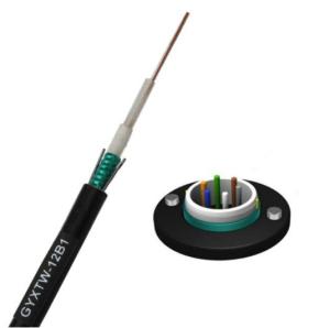 China GYXTW G652D 2 4 6 8 16 24 Armoured Aerial Fiber Optic Cable wholesale