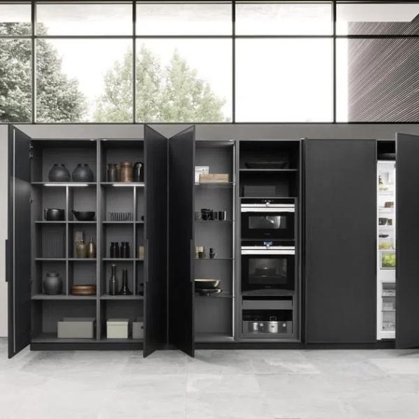 Multifunctional Solid Wood Modern Design Kitchen Furniture Solid Wood Kitchen