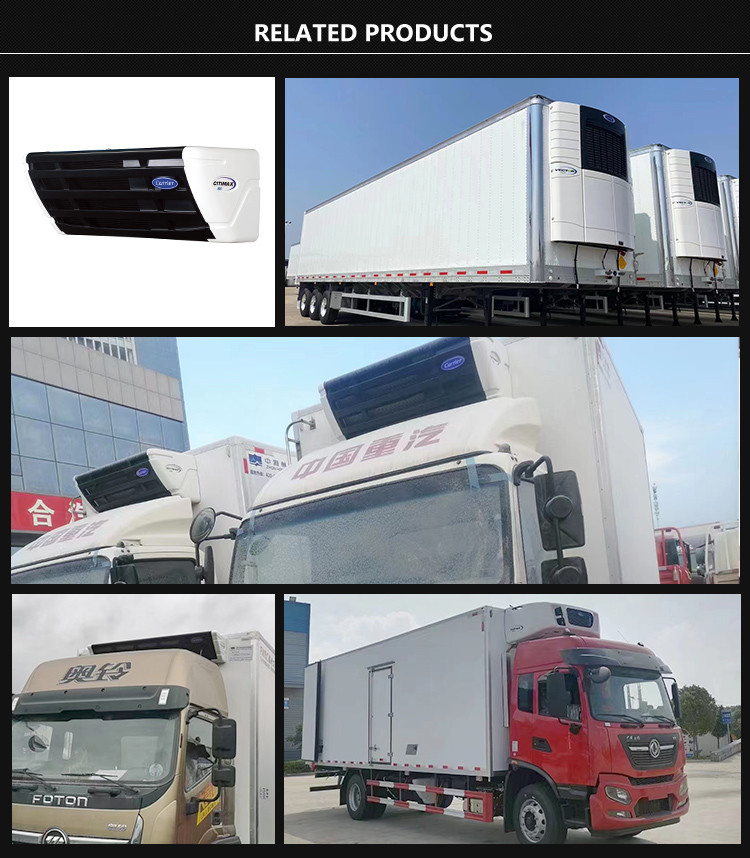 Vector HE 19 Carrier Trailer Refrigeration Unit For Multimodal Container Railway Transport