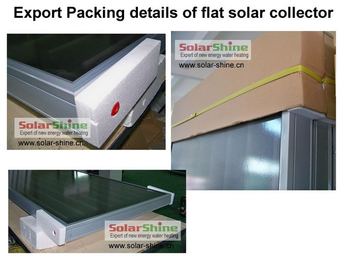 Economic Evacuated Flat Plate Solar Collector Firm Structure For Swimming Pool