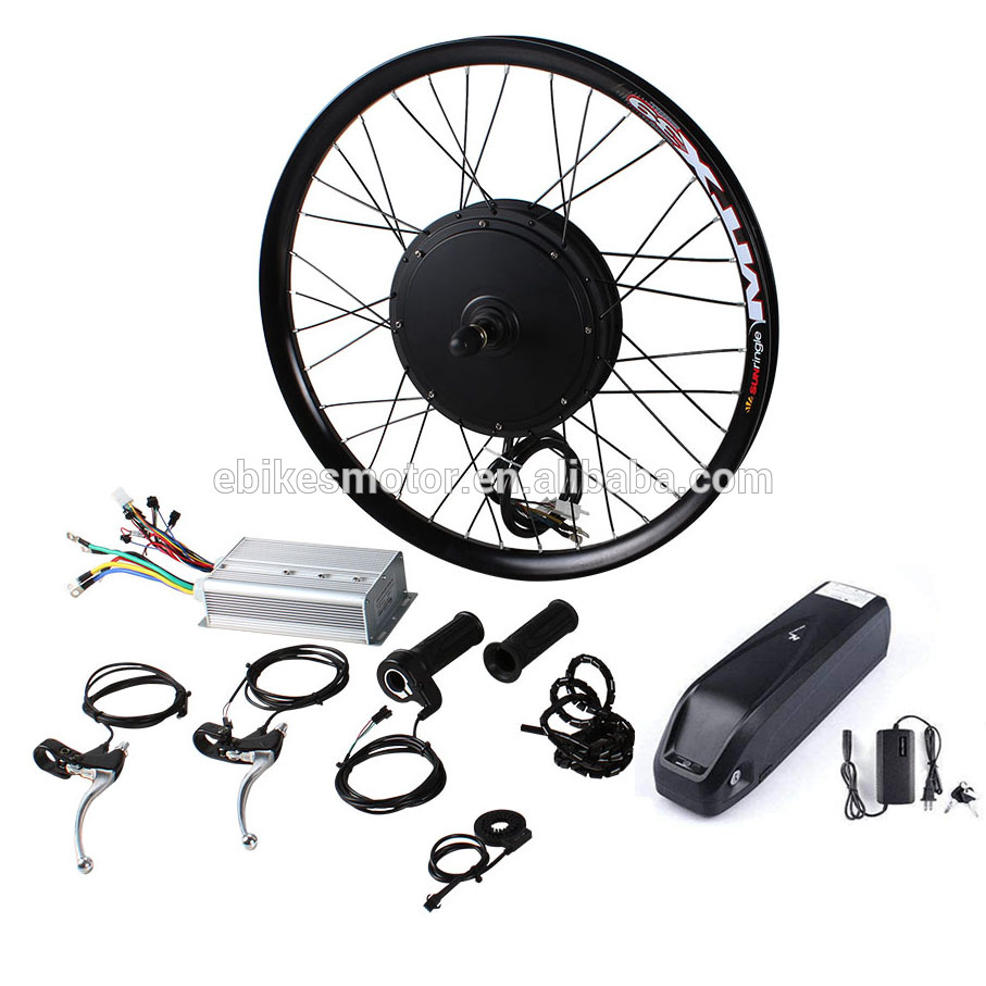 electric motorcycle conversion kit 1000W and e bike kit 1000w hub motor and throttle kit 1000w hub motor
