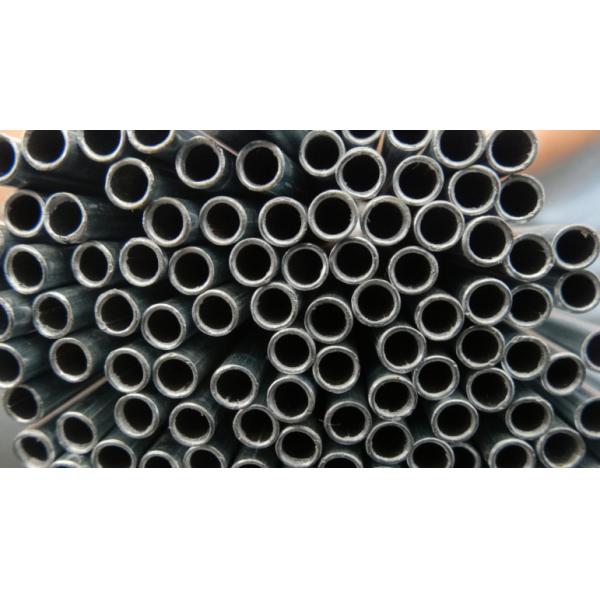 6.35 *0.65 mm Bright Steel Tube Coated Zinc Passed ISO9001ISO14001