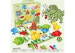 Ice Cream Maker Dinosaur Park DIY Dough Arts And Crafts Toys Age 3 Toddler 23Pcs