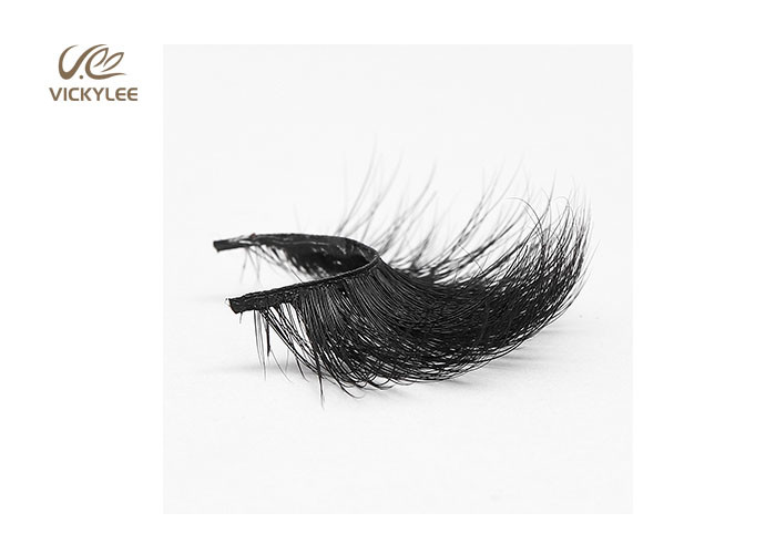 Plastic Cotton Stalk Black 18MM Natural False Eyelashes