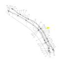 LC42H01888P1 LC42H02160P1 Excavator Hoses SK330-8 Earthmoving Spare Parts