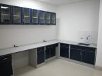 Biology Chemistry Lab Furniture , White Polypropylene Clean Room Bench