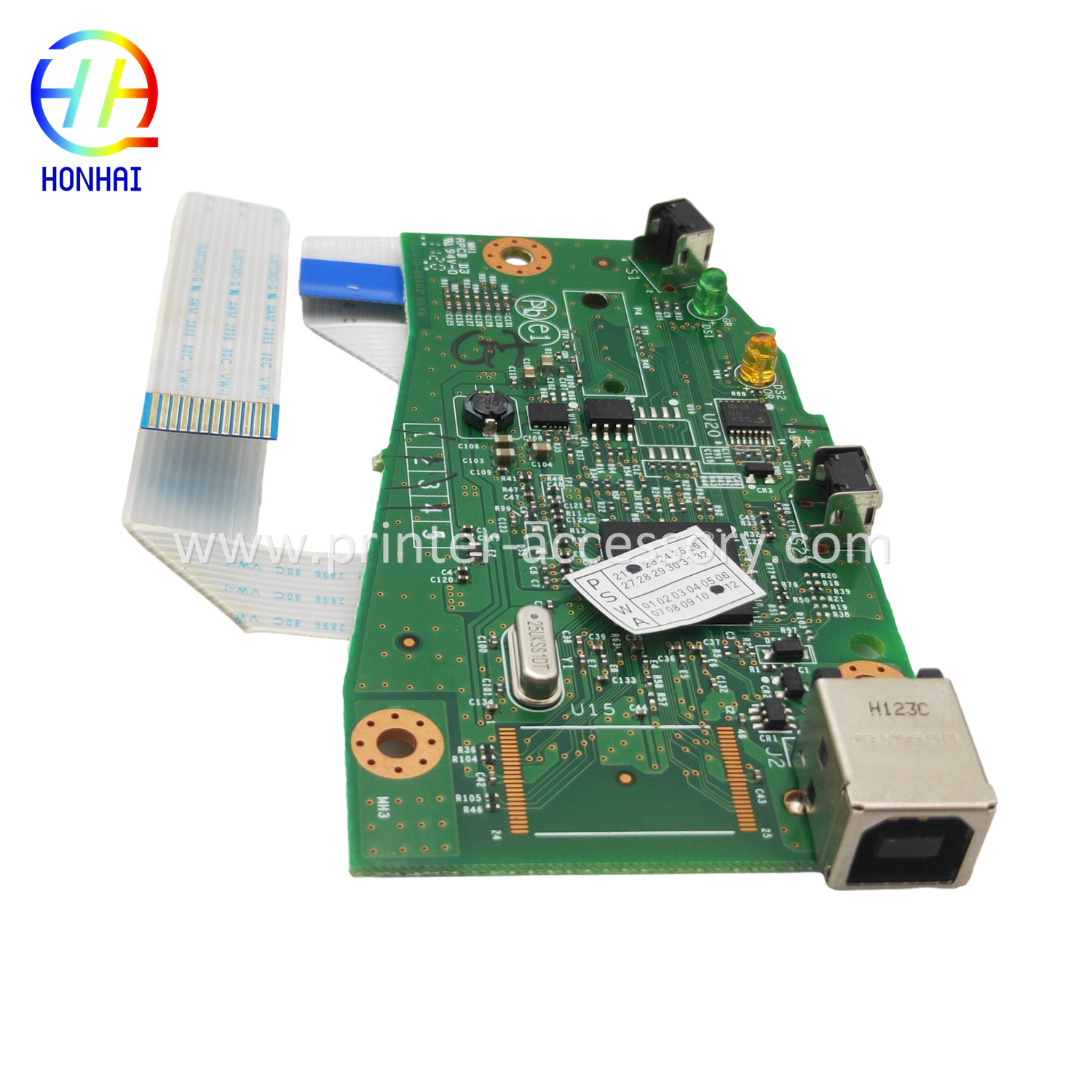 Formatter Board For HP 1102W P1102W CE670-60001 P1102W 2flat Cable Logic Mainboard