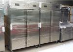 Restaurant Stainless Steel Refrigerator Reach In Freezer For Kitchen