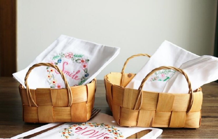 Reusable Eco Tea Towel Custom Design 100% Cotton Dish Kitchen Tea Towels