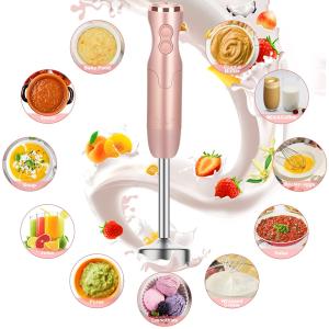 China Kitchen Electronic Appliances 800w Stick Blender With Chopper / Beaker wholesale
