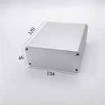 104*46*120mm Custom Extruded Aluminum Box Enclosures