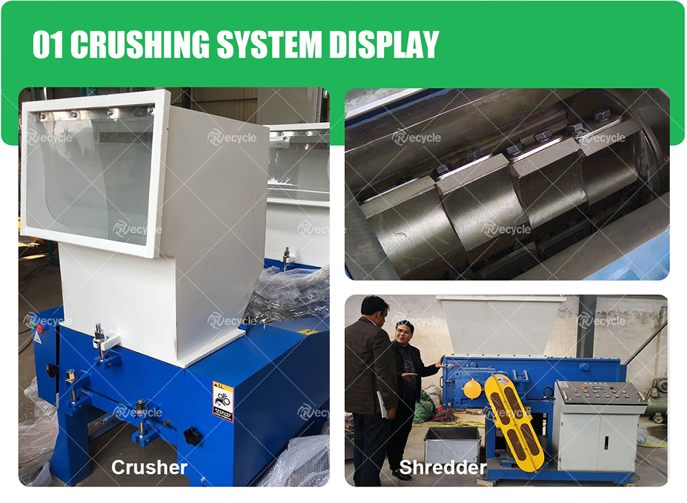 Automatic Scrap Cable Recycling Machine 28KW-95KW Waste Cable Recycling Machine