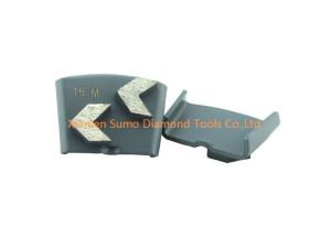 China Floor Grinder HTC Diamond Tooling Two Arrow Concrete Grinding Disk wholesale