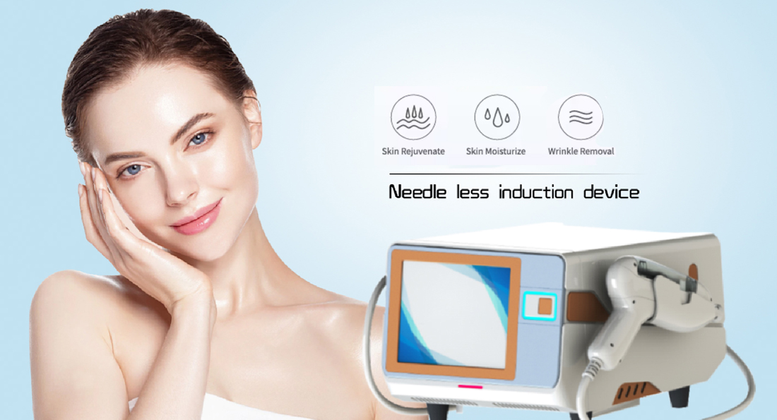 Portable RF Skin Tightening Machine 500W No Needle Mesotherapy Machine Anti Aging