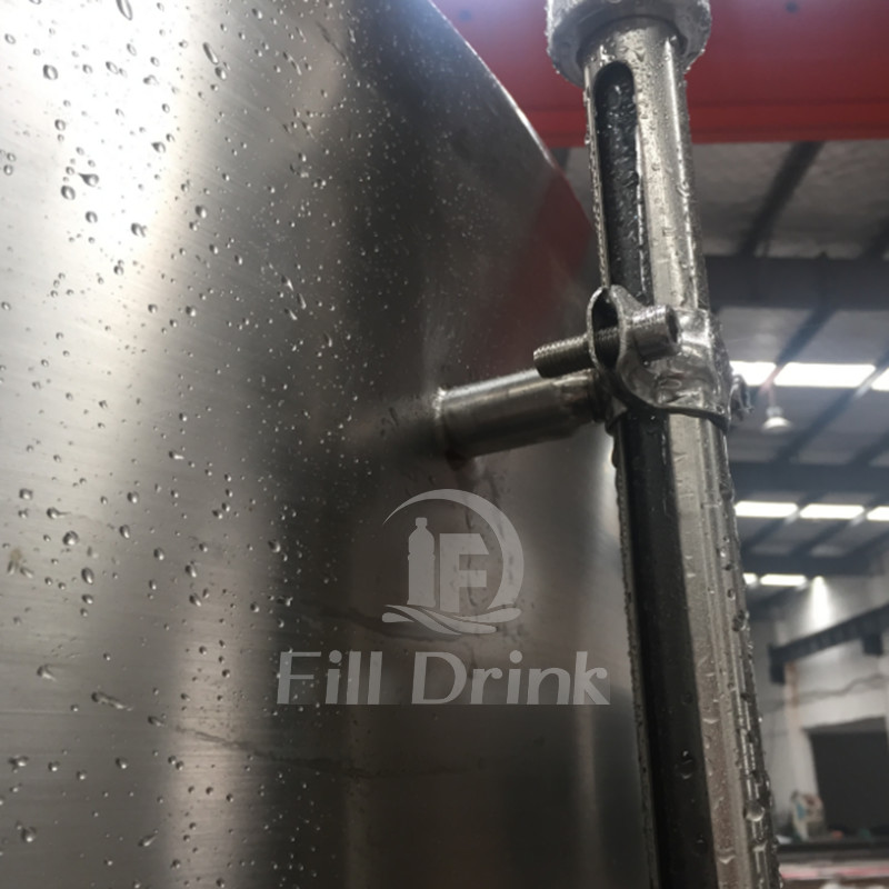 2000L Juice Processing Equipment Industrial Juice Mixer Machine SUS304 Sampling Valve