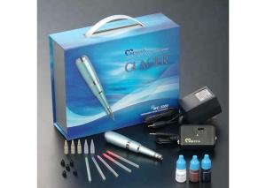 China 9V Green Mechine Stainless Steel Permanent Makeup Machine For Lip Line Tattoo wholesale
