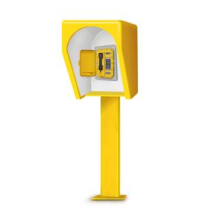 China Public Emergency Acoustic Phone Booth Marine Soundproof For Power Plant wholesale