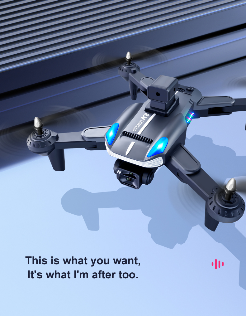 K8 Pro Drone Kit DIY with Camera 4K Ultra HD Camera Drones One Key Takeoff/Landing Private Mold Hot Hotsale