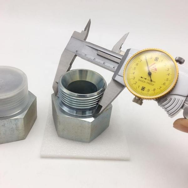 Quality Hexagon Head Code G 1" Straight Pipe Thread Fittings for sale