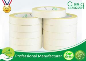 China Yellow Tissue Cotton Paper Industrial Strength Double Sided Tape Roll wholesale