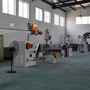 China 65+35 Physical Foaming Cable Extrusion Machine High Speed Ac Motor wholesale