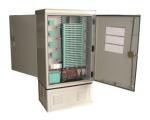 144 Core Fiber Optic Network Telecommunication Cabinet, Outdoor Waterproof