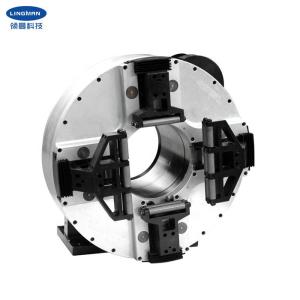 China Pneumatic Rotary Chuck Full Stroke For Laser Pipe Cutter wholesale