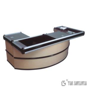 China Iron Retail Check Out Counter , Cash Counter Table For Supermarket 1800×600×850mm Size wholesale