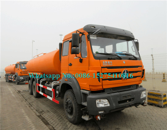 6X6 25000L Water Sprinkler Truck / Water Carrier Truck All Wheel Drive North
