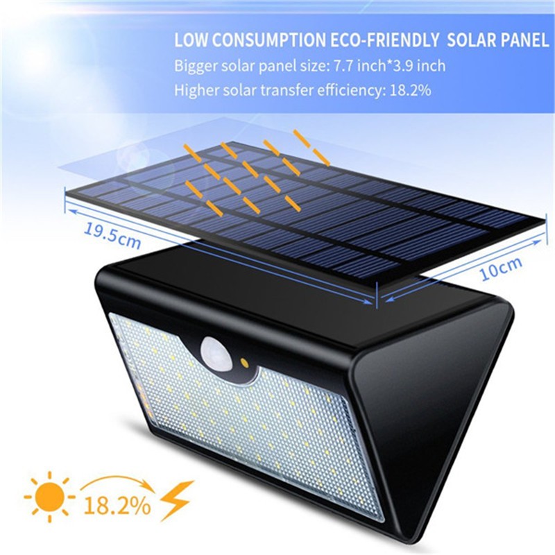 Hot sale IP65 Wall Mounted LED Light Solar Motion Sensitive Sensor Light Emergency Outdoor Lamp LED Solar Light