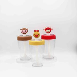 China Leak Proof Tritan BPA Free Water Bottle With Cartoon Dog Stopper wholesale