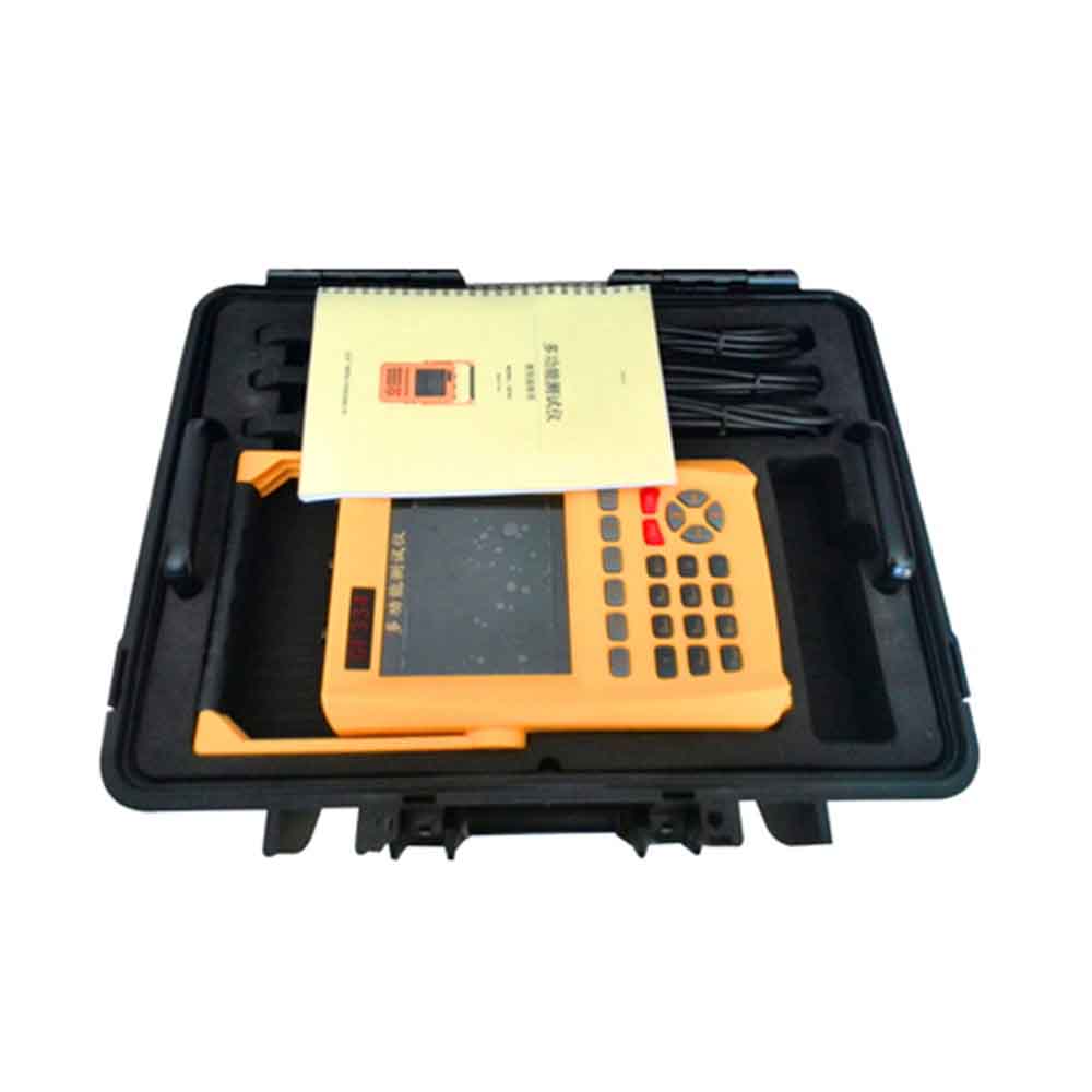 Handheld Three Phase Power Quality Analyzer 0.1% Accuracy With 100A Current Clamp
