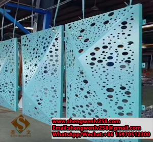 China Construction Material Wallpaper Aluminum Facade Laser Cut Wall Panel wholesale