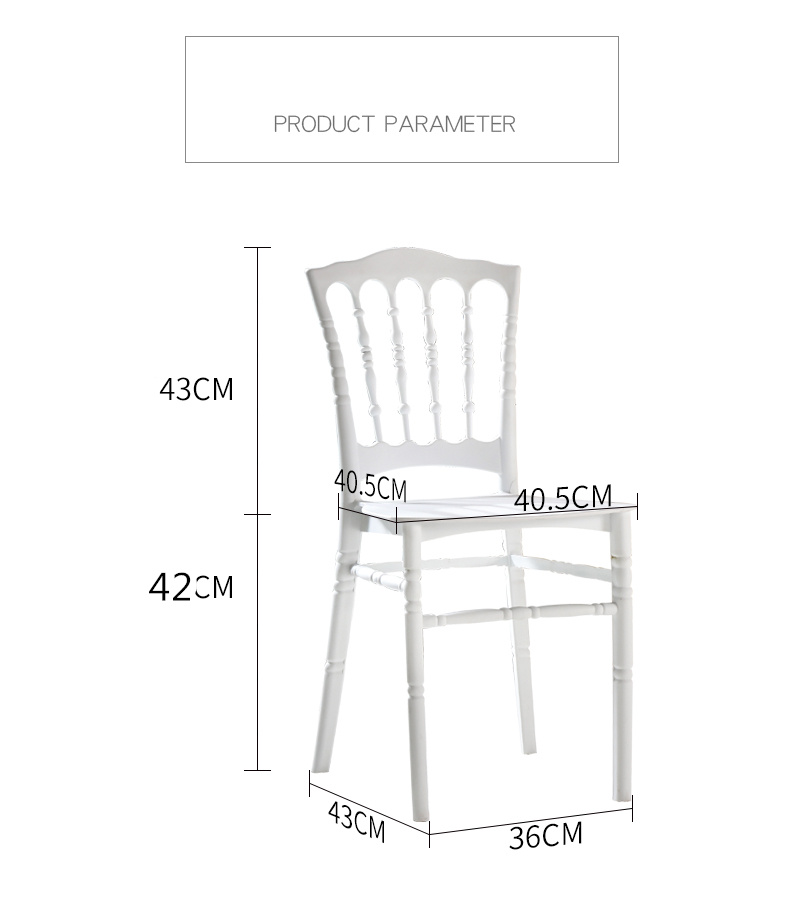 Hot selling multi-function stacking chair wedding decoration