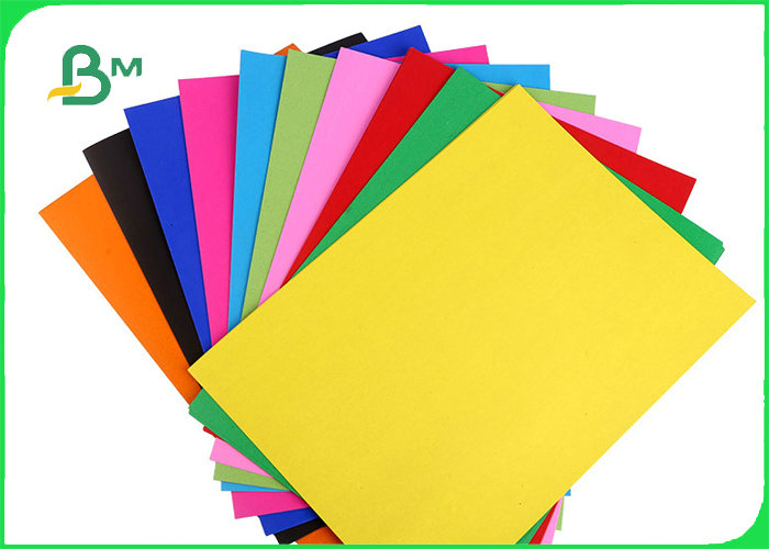  180g 220g Uncoated Colorful Handcraft Paper For Children DIY Good Toughness