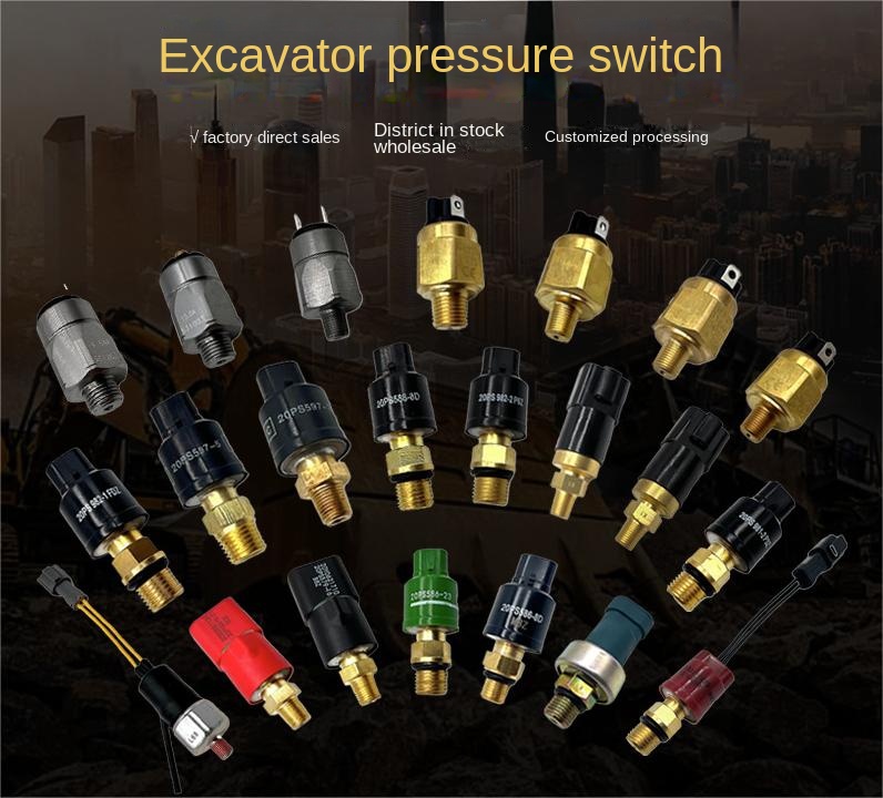 100% Excavator Accessories Suitable for JCB Pressure Switch Sensor Pressure Sensor Plug 332-j0669