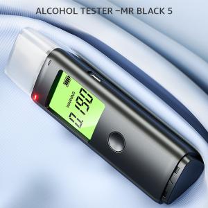China Digital Pocket Alcohol Analyzer Breathalyzer With Mouthpipes wholesale