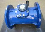 Dn80 Commercial Flow Meter , Positive Displacement Woltman Water Meter