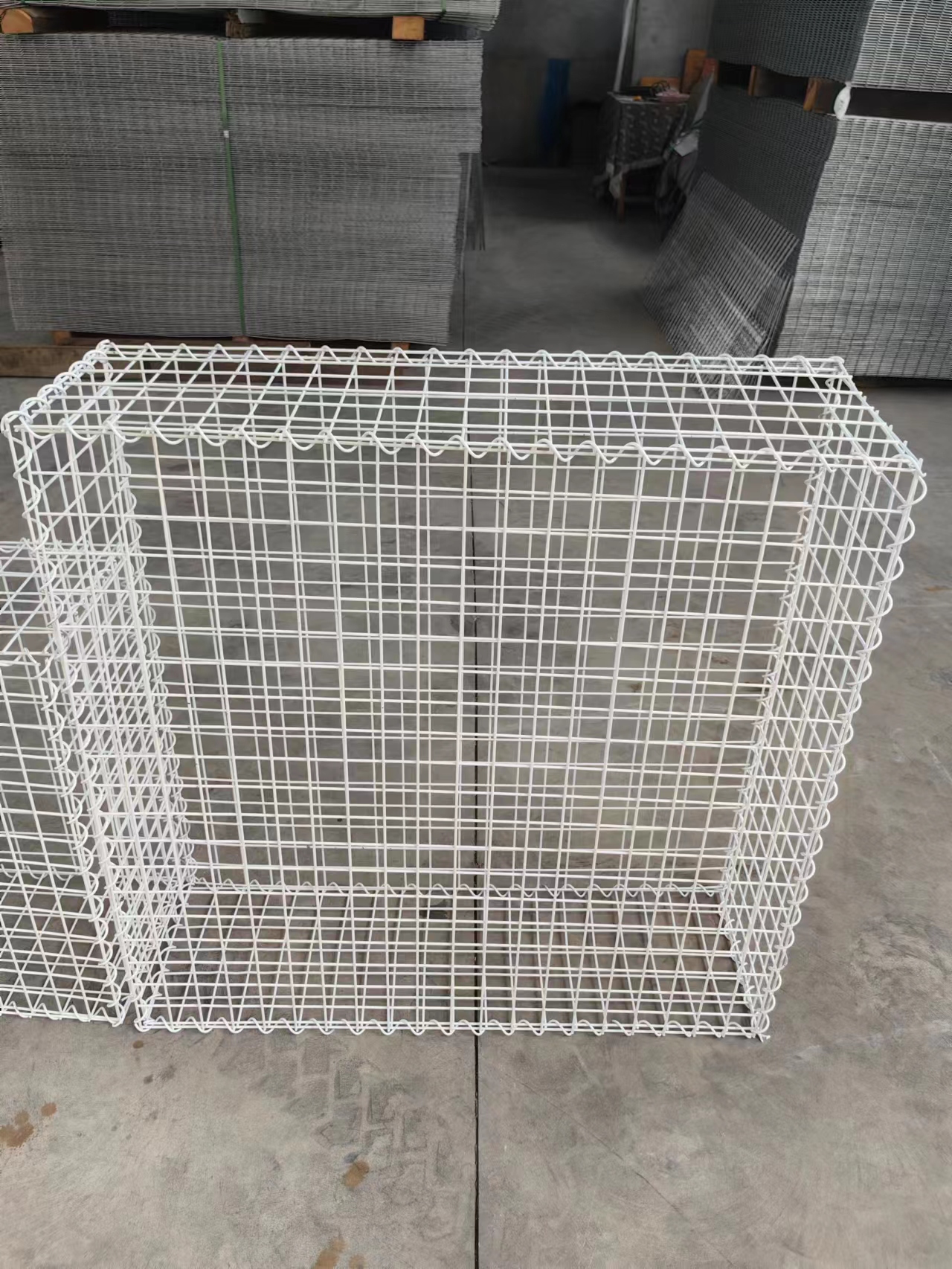 Welded Mesh 100X80X30Cm 2x1x0.5m 200x100x5 cm Gabion Basket Stone Cage Garden Fence