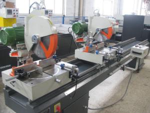 China Double Head Precision PVC Window Frame Cutting Saw wholesale