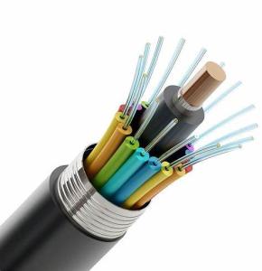 China Water Blocking System Water Blocking Tape Central Loose Tube Outdoor Fiber Optic Cable wholesale