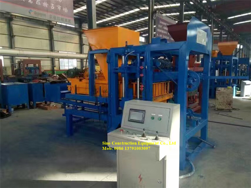 Fully Automatic Cement Block Machine Holly Brick Production Line 8 Pcs/Mould