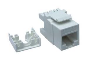 China CAT6 Unshielded Keystone Jack, Universal Wiring T568A/B wholesale