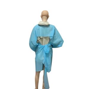 China Long Sleeves Disposable Operating Gowns , Disposable Lab Gown Waterproof wholesale
