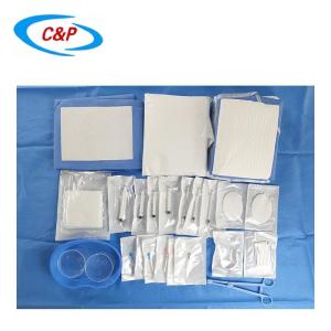 China Non Woven Ophthalmic Surgical Pack Blue Drapes For Patient wholesale