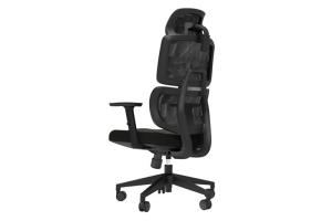 China Black PA66 23kg Office Mesh Chairs 3 Degree Locking For Relaxing wholesale